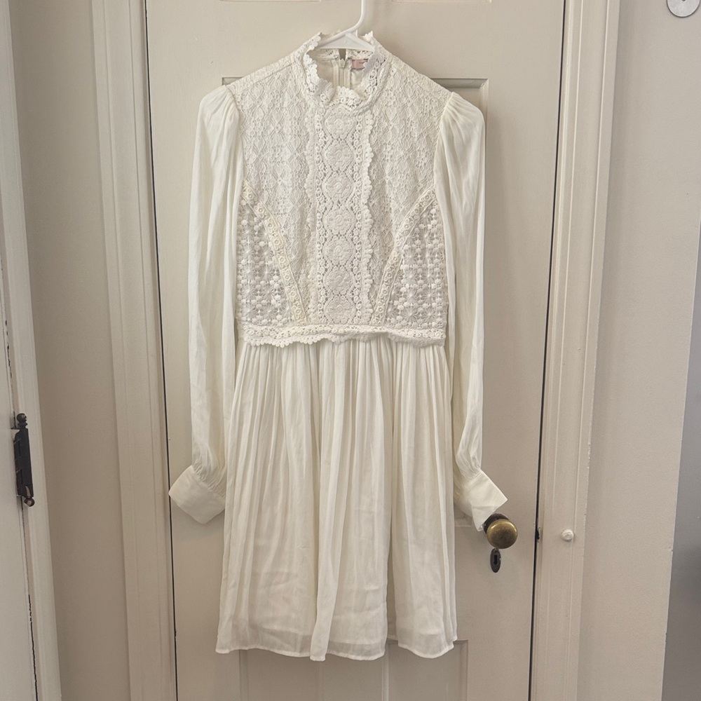 Forever 21 Kids White Lace Formal Dress